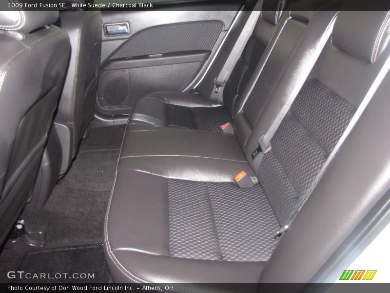 White Suede / Charcoal Black 2009 Ford Fusion SE
