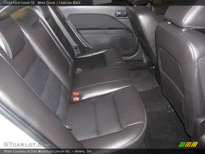 White Suede / Charcoal Black 2009 Ford Fusion SE