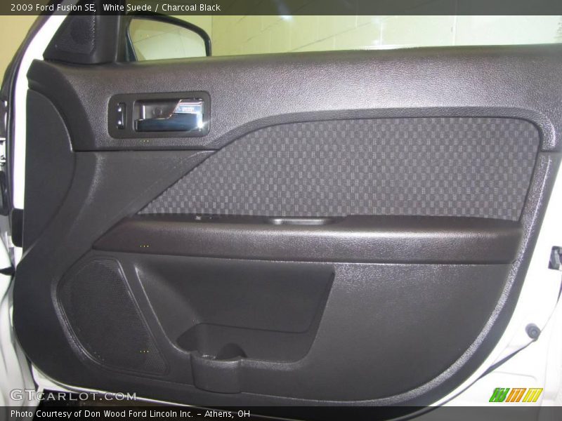 White Suede / Charcoal Black 2009 Ford Fusion SE