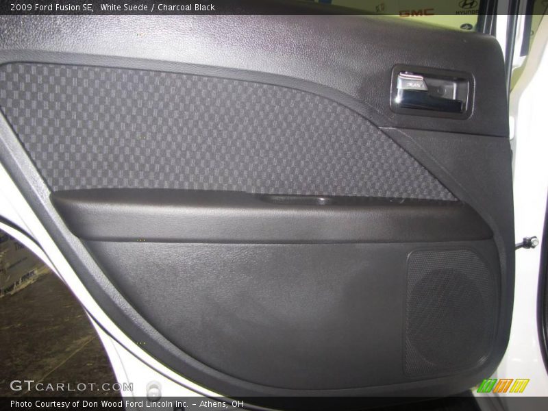 White Suede / Charcoal Black 2009 Ford Fusion SE