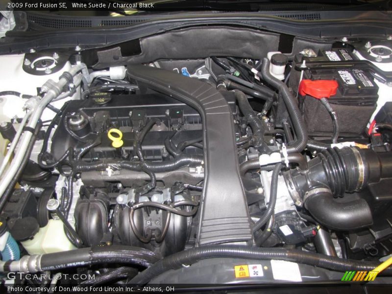 White Suede / Charcoal Black 2009 Ford Fusion SE