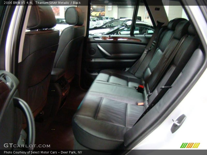 Titanium Silver Metallic / Black 2006 BMW X5 4.4i