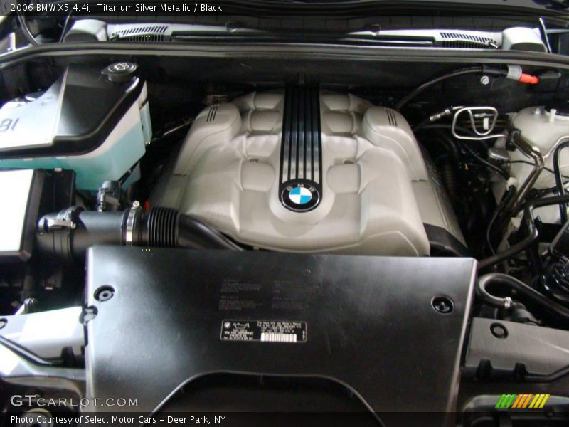 Titanium Silver Metallic / Black 2006 BMW X5 4.4i