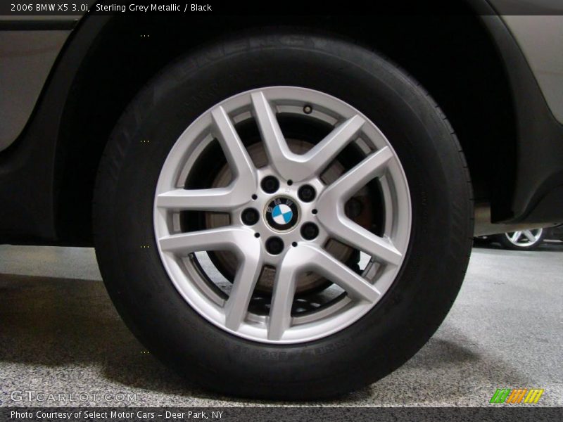 Sterling Grey Metallic / Black 2006 BMW X5 3.0i