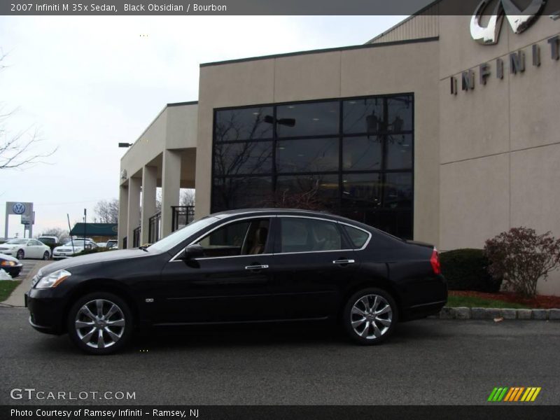 Black Obsidian / Bourbon 2007 Infiniti M 35x Sedan