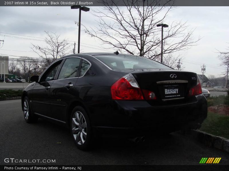 Black Obsidian / Bourbon 2007 Infiniti M 35x Sedan
