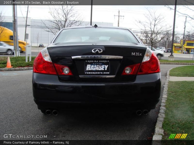 Black Obsidian / Bourbon 2007 Infiniti M 35x Sedan