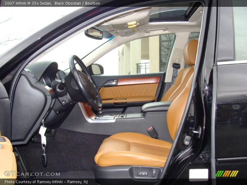Black Obsidian / Bourbon 2007 Infiniti M 35x Sedan