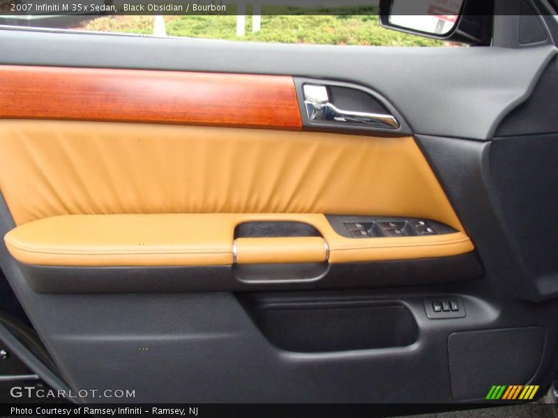 Black Obsidian / Bourbon 2007 Infiniti M 35x Sedan