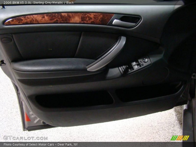 Sterling Grey Metallic / Black 2006 BMW X5 3.0i