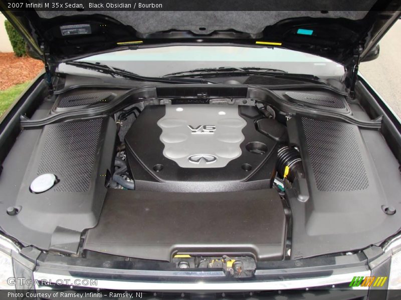 Black Obsidian / Bourbon 2007 Infiniti M 35x Sedan