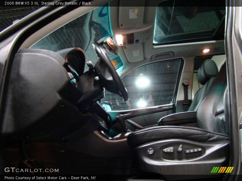 Sterling Grey Metallic / Black 2006 BMW X5 3.0i