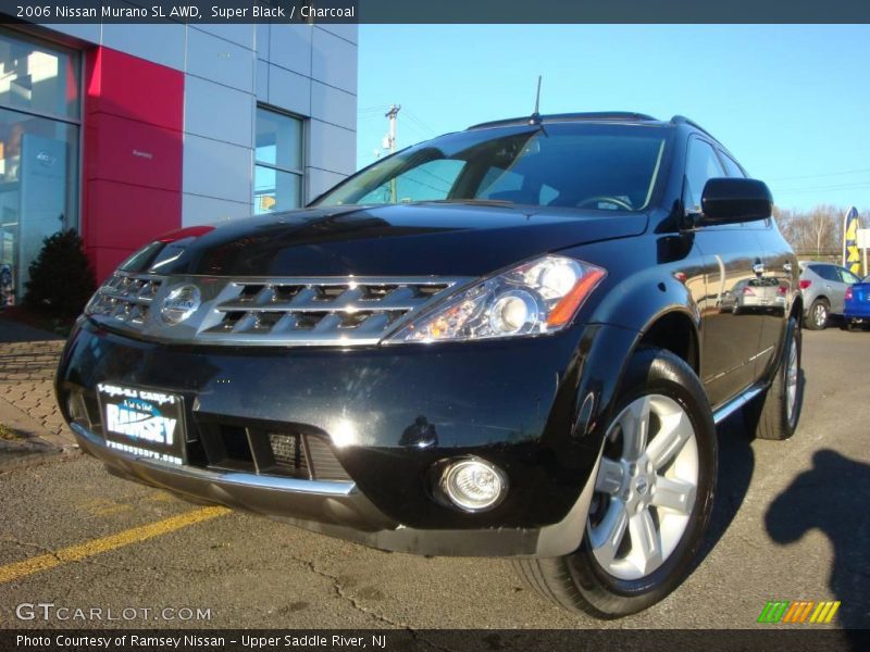 Super Black / Charcoal 2006 Nissan Murano SL AWD
