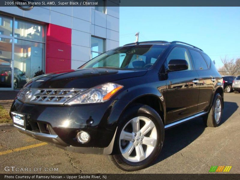 Super Black / Charcoal 2006 Nissan Murano SL AWD