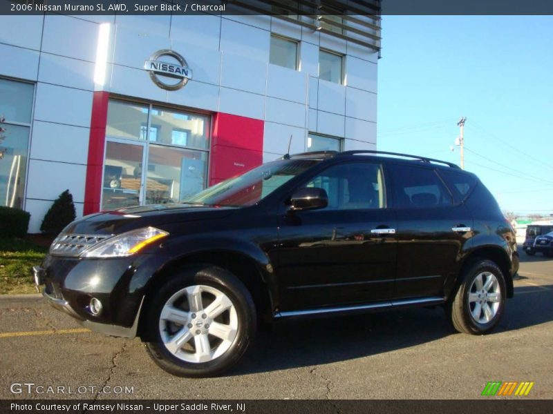 Super Black / Charcoal 2006 Nissan Murano SL AWD