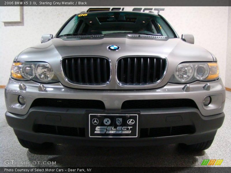 Sterling Grey Metallic / Black 2006 BMW X5 3.0i