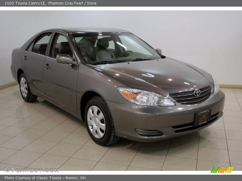 Phantom Gray Pearl / Stone 2003 Toyota Camry LE