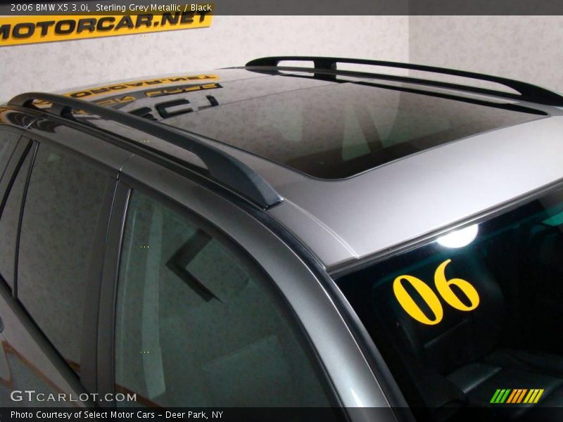 Sterling Grey Metallic / Black 2006 BMW X5 3.0i