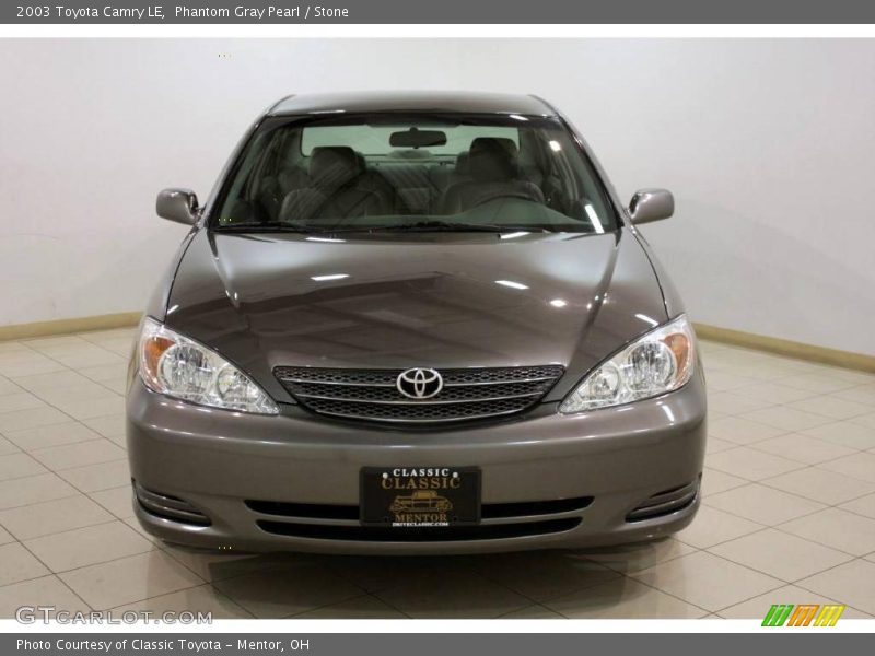 Phantom Gray Pearl / Stone 2003 Toyota Camry LE