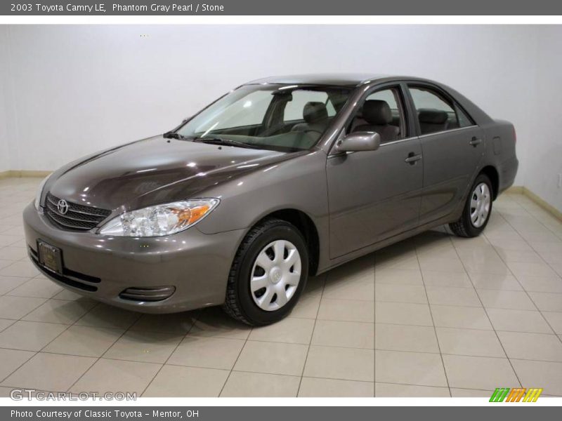 Phantom Gray Pearl / Stone 2003 Toyota Camry LE