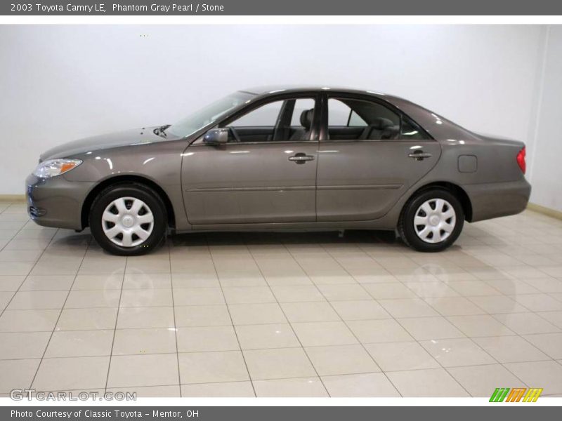 Phantom Gray Pearl / Stone 2003 Toyota Camry LE