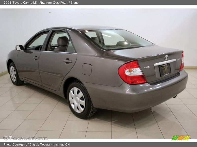 Phantom Gray Pearl / Stone 2003 Toyota Camry LE
