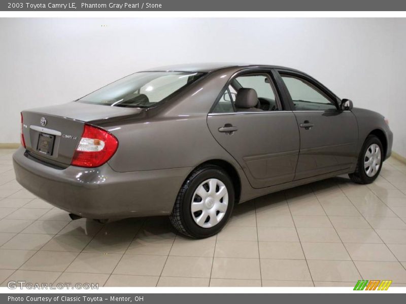 Phantom Gray Pearl / Stone 2003 Toyota Camry LE