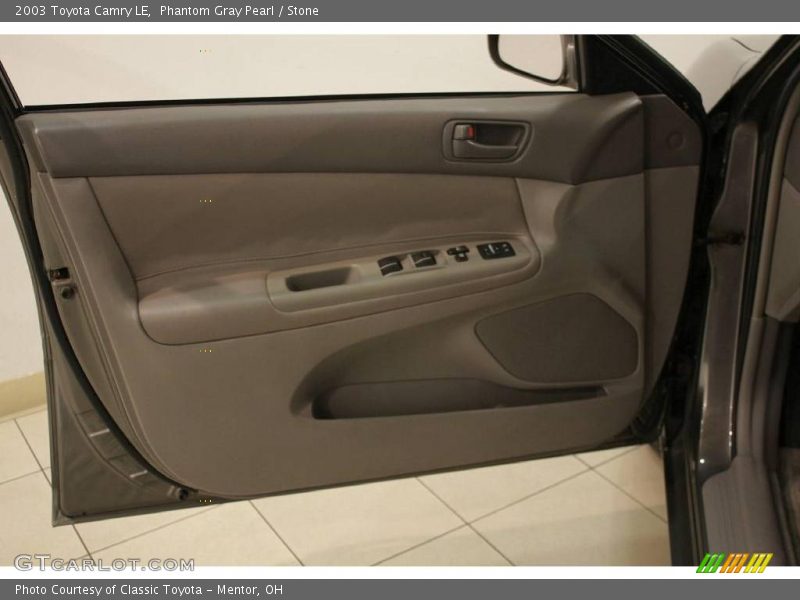 Phantom Gray Pearl / Stone 2003 Toyota Camry LE