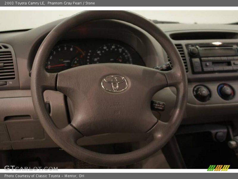 Phantom Gray Pearl / Stone 2003 Toyota Camry LE