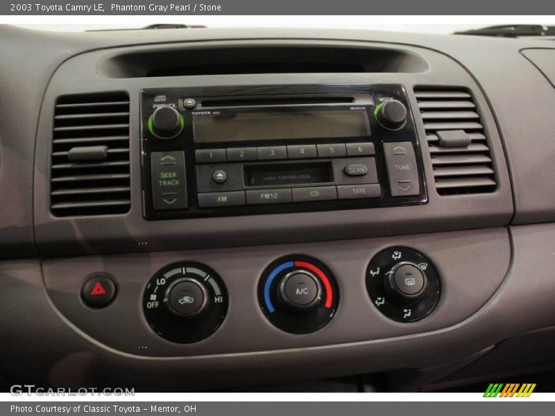 Phantom Gray Pearl / Stone 2003 Toyota Camry LE