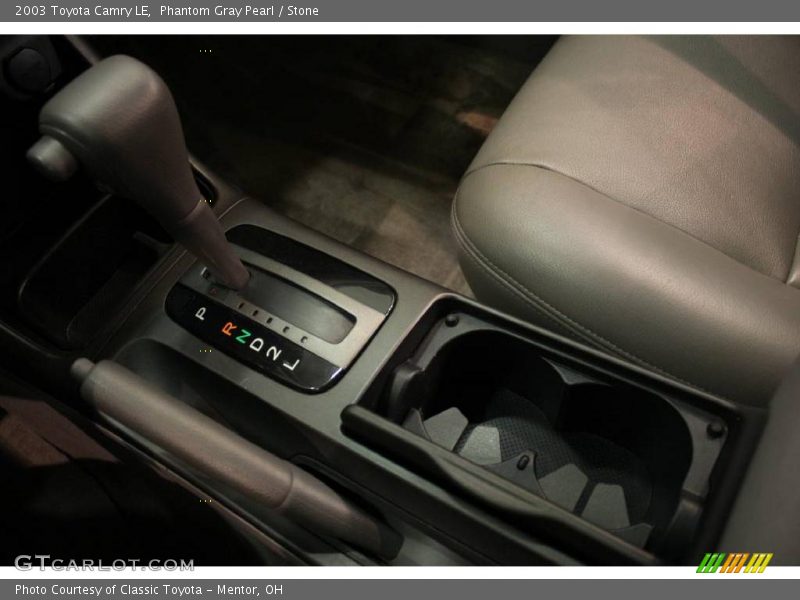 Phantom Gray Pearl / Stone 2003 Toyota Camry LE