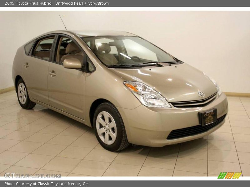 Driftwood Pearl / Ivory/Brown 2005 Toyota Prius Hybrid