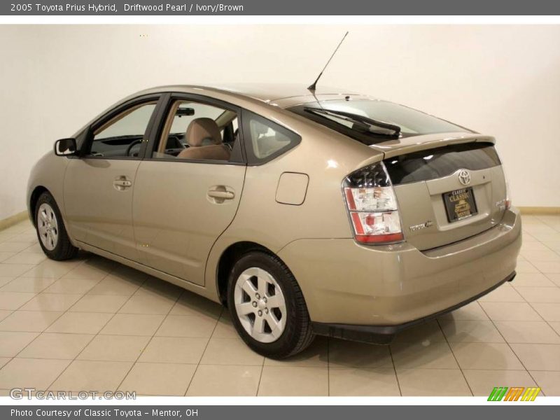 Driftwood Pearl / Ivory/Brown 2005 Toyota Prius Hybrid