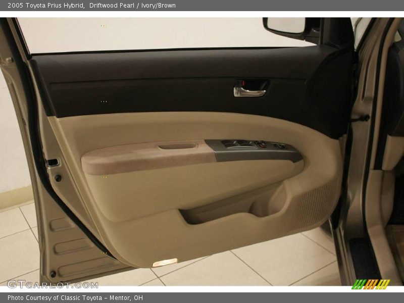 Driftwood Pearl / Ivory/Brown 2005 Toyota Prius Hybrid