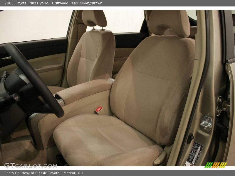 Driftwood Pearl / Ivory/Brown 2005 Toyota Prius Hybrid