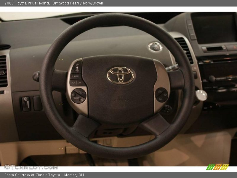 Driftwood Pearl / Ivory/Brown 2005 Toyota Prius Hybrid