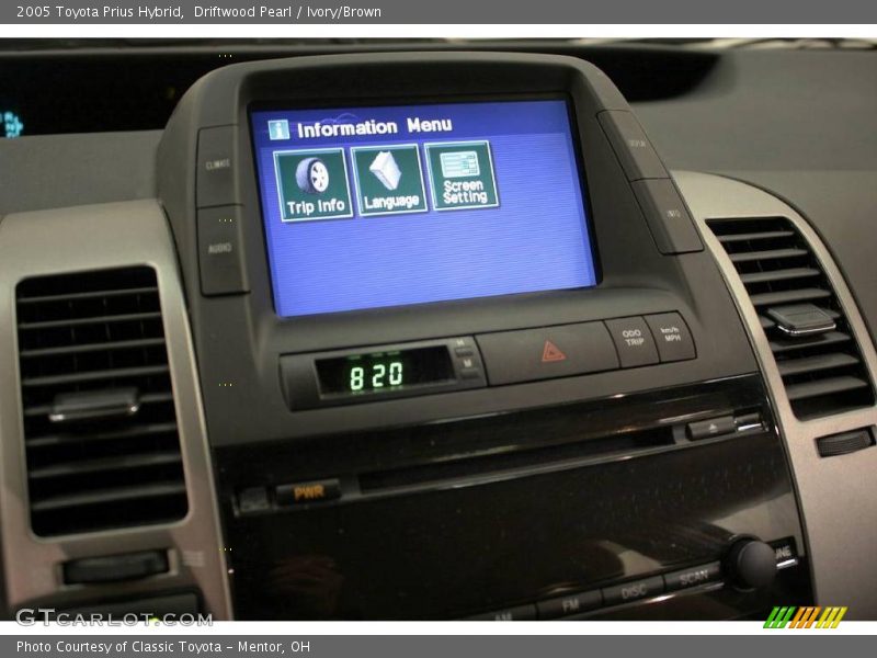 Driftwood Pearl / Ivory/Brown 2005 Toyota Prius Hybrid