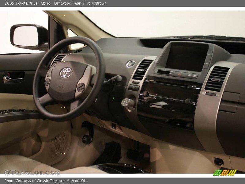 Driftwood Pearl / Ivory/Brown 2005 Toyota Prius Hybrid