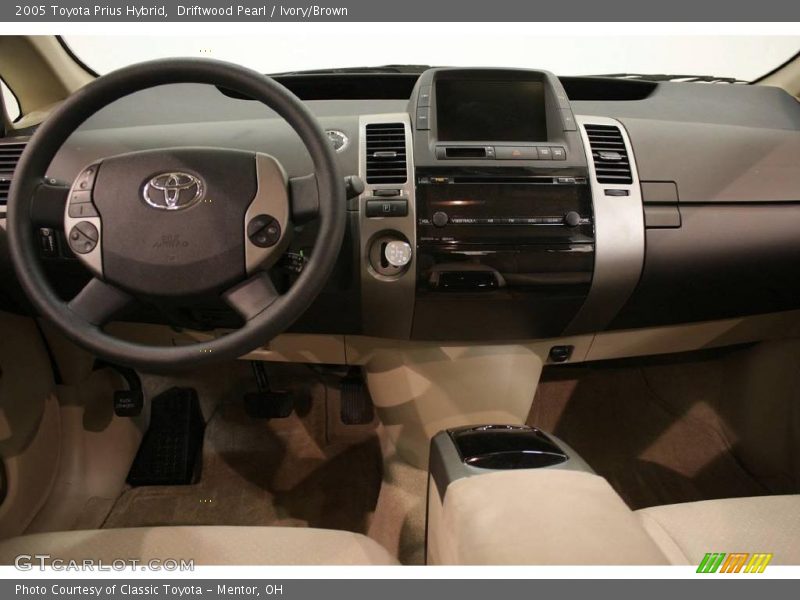 Driftwood Pearl / Ivory/Brown 2005 Toyota Prius Hybrid