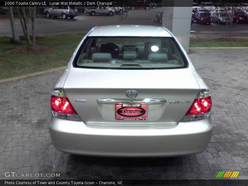 Lunar Mist Metallic / Dark Charcoal 2006 Toyota Camry LE