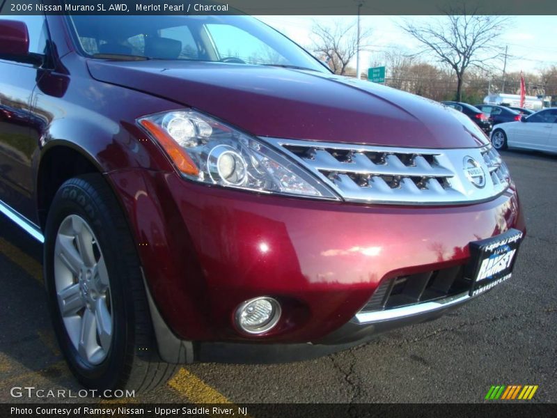 Merlot Pearl / Charcoal 2006 Nissan Murano SL AWD