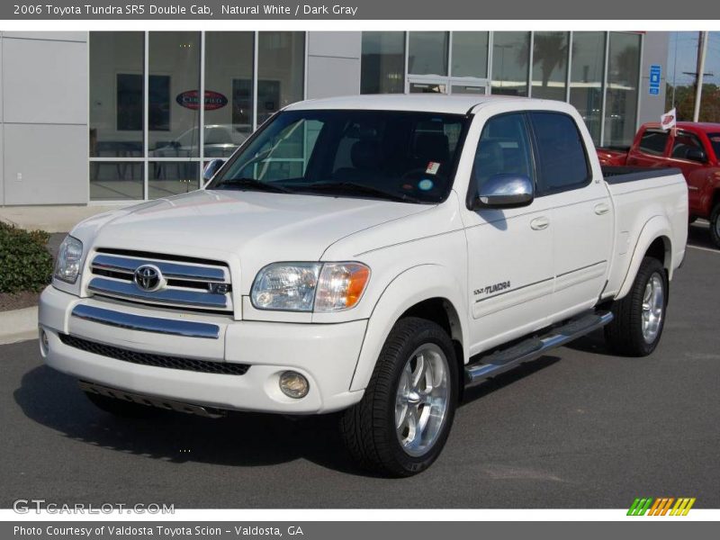 Natural White / Dark Gray 2006 Toyota Tundra SR5 Double Cab