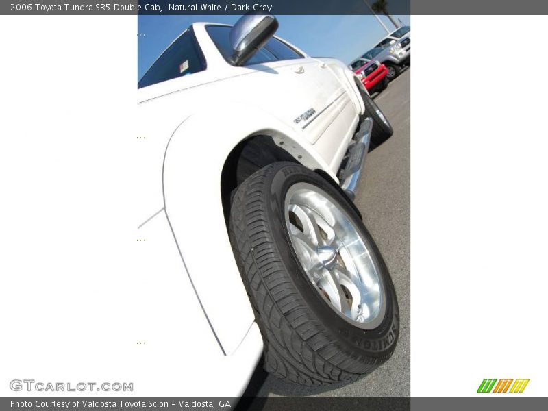 Natural White / Dark Gray 2006 Toyota Tundra SR5 Double Cab