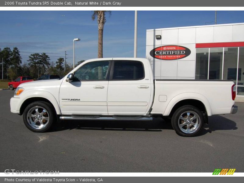 Natural White / Dark Gray 2006 Toyota Tundra SR5 Double Cab