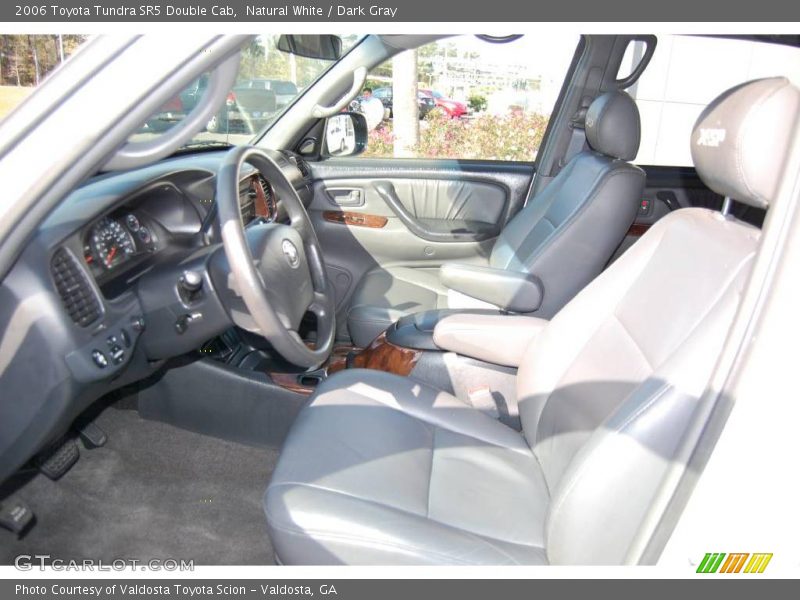 Natural White / Dark Gray 2006 Toyota Tundra SR5 Double Cab