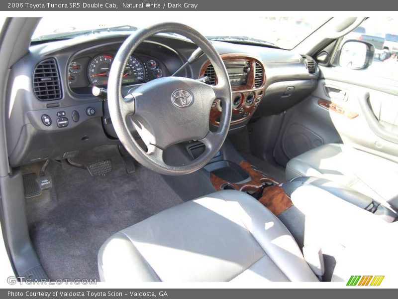 Natural White / Dark Gray 2006 Toyota Tundra SR5 Double Cab