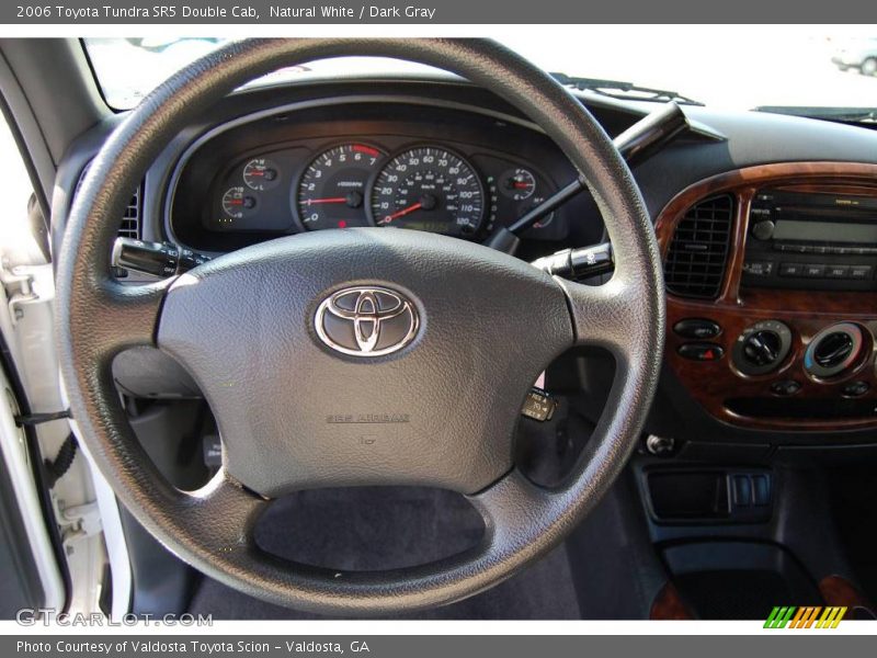 Natural White / Dark Gray 2006 Toyota Tundra SR5 Double Cab