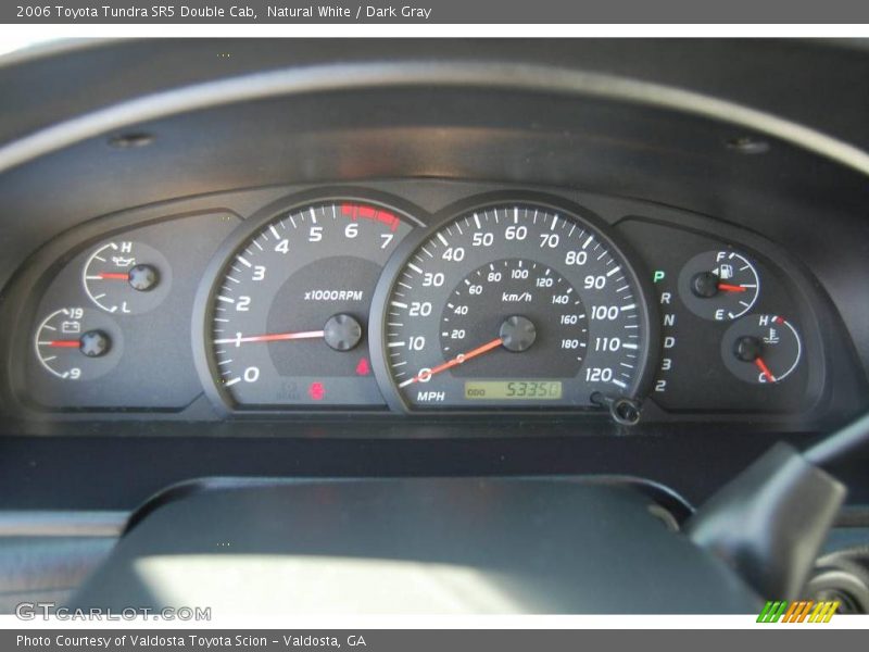 Natural White / Dark Gray 2006 Toyota Tundra SR5 Double Cab
