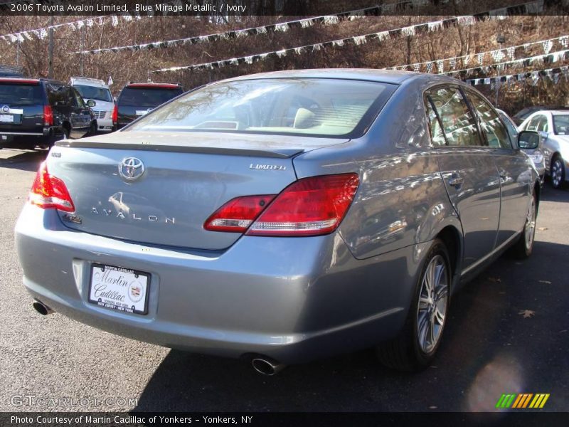 Blue Mirage Metallic / Ivory 2006 Toyota Avalon Limited