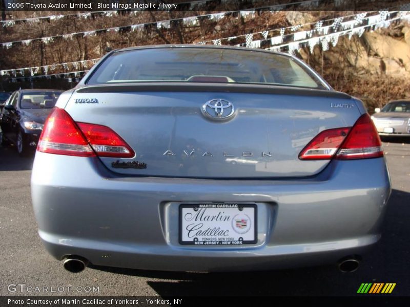 Blue Mirage Metallic / Ivory 2006 Toyota Avalon Limited